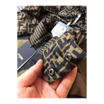 Fendi, Men's Jackets, Brown