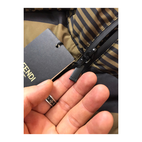 Fendi, Men's Jackets, Brown