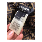 Fendi, Men's Jackets, Brown