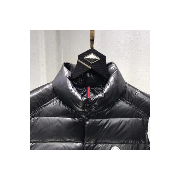 Moncler, Men's Vest, Black