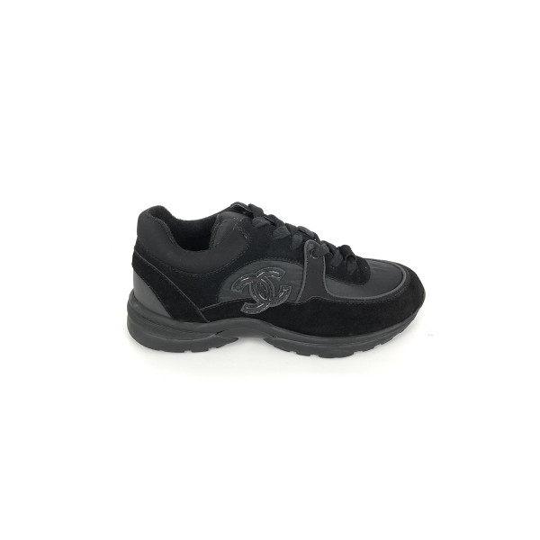 Chanel, Women's Sneaker, Reflective, Black