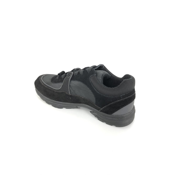 Chanel, Women's Sneaker, Reflective, Black
