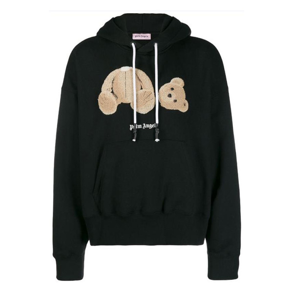 Palm Angels, Men's Hoodie, Black