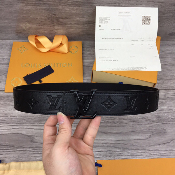Louis Vuitton, Men's Belt, Black Louis Vuitton, Men's Belt, Black