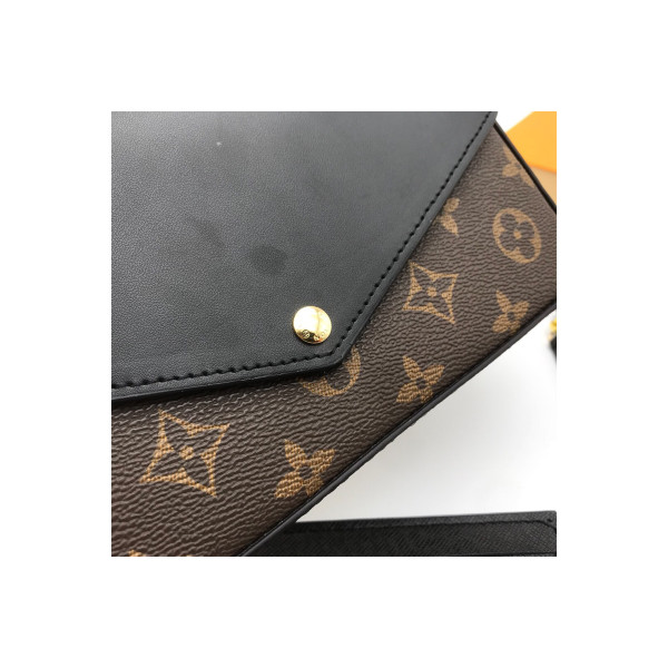 Louis Vuitton, Women's Bag, 3 Pieces, Black