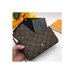Louis Vuitton, Women's Bag, 3 Pieces, Black