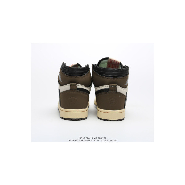 Nike, Air Jordan, Men's Sneaker, Brown