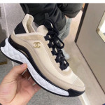 Chanel, Women's Sneaker, Beige