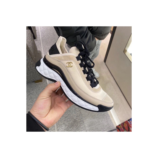 Chanel, Women's Sneaker, Beige