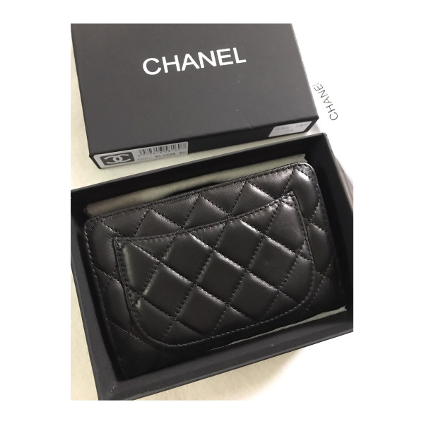 Chanel, Women's Wallet, Black