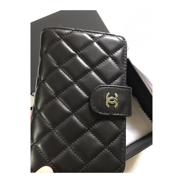Chanel, Women's Wallet, Black