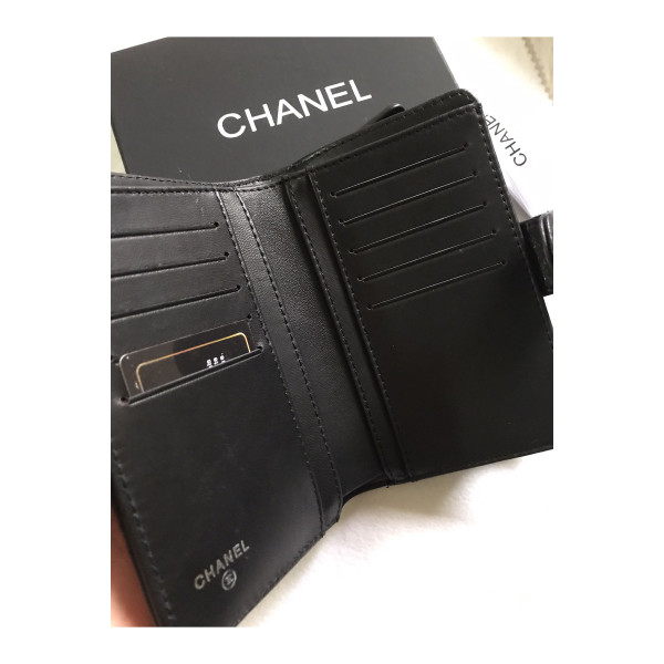 Chanel, Women's Wallet, Black
