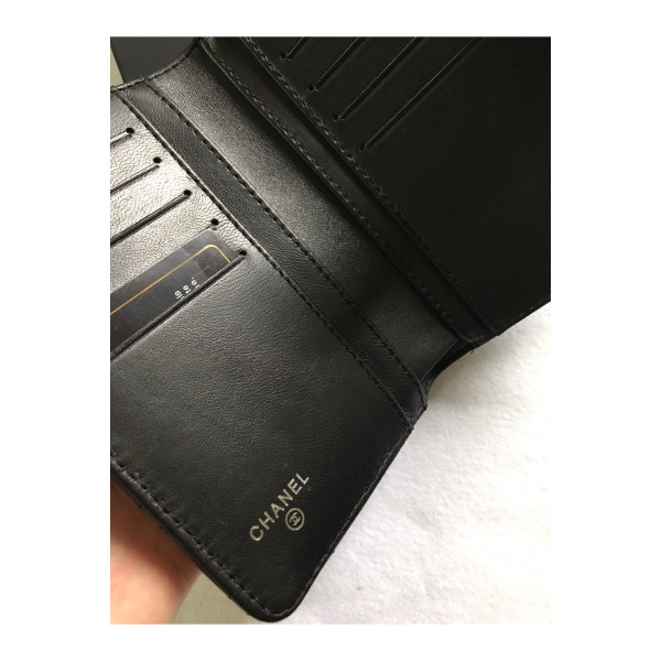 Chanel, Women's Wallet, Black
