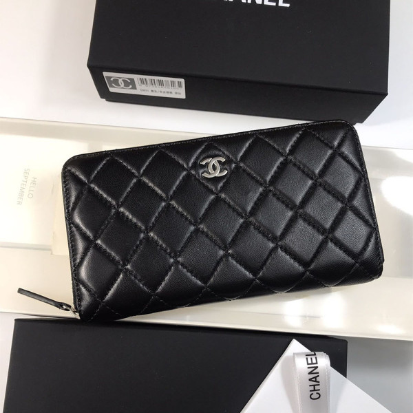 Chanel, Women's Wallet, Black