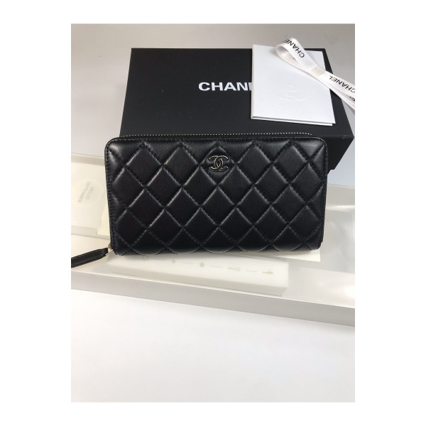Chanel, Women's Wallet, Black