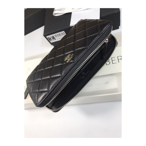 Chanel, Women's Wallet, Black
