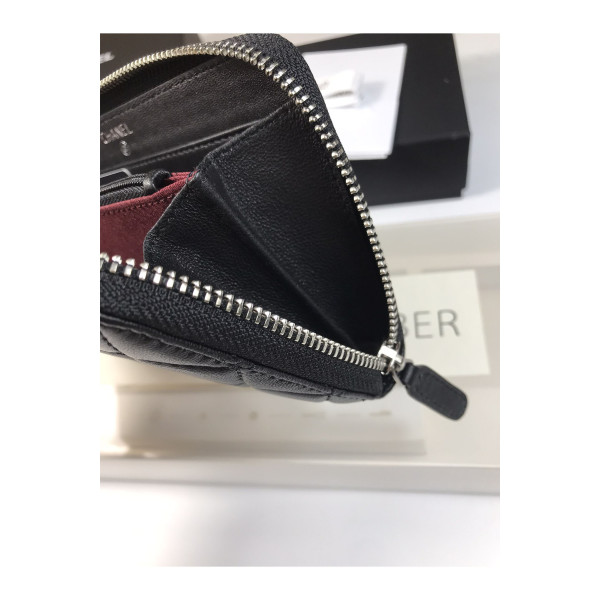Chanel, Women's Wallet, Black
