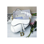 Christian Dior, Saddle, Women's Bag, White