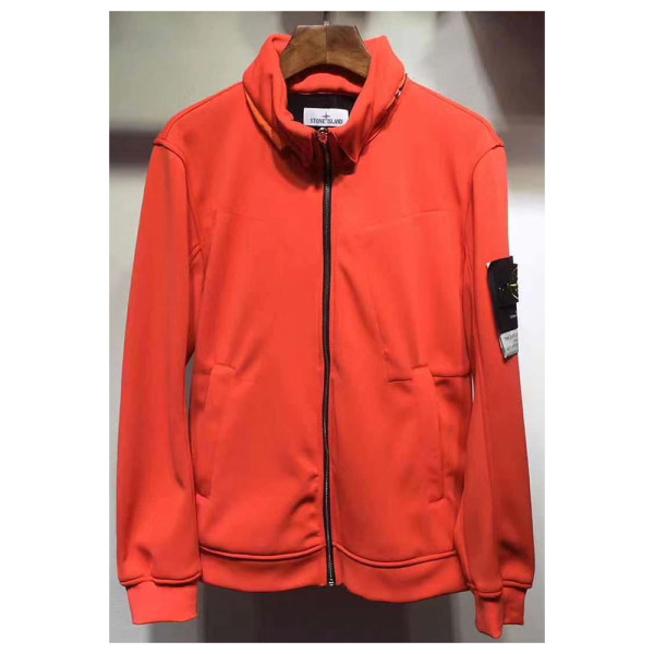 Stone Island, Men's Jacket, Red