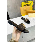 Louis Vuitton, Women's Slipper, Brown