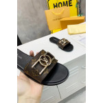 Louis Vuitton, Women's Slipper, Brown