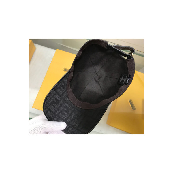 Fendi, Unisex Hat, Black
