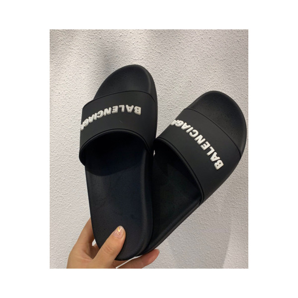 Balenciaga, Men's Slipper, Black