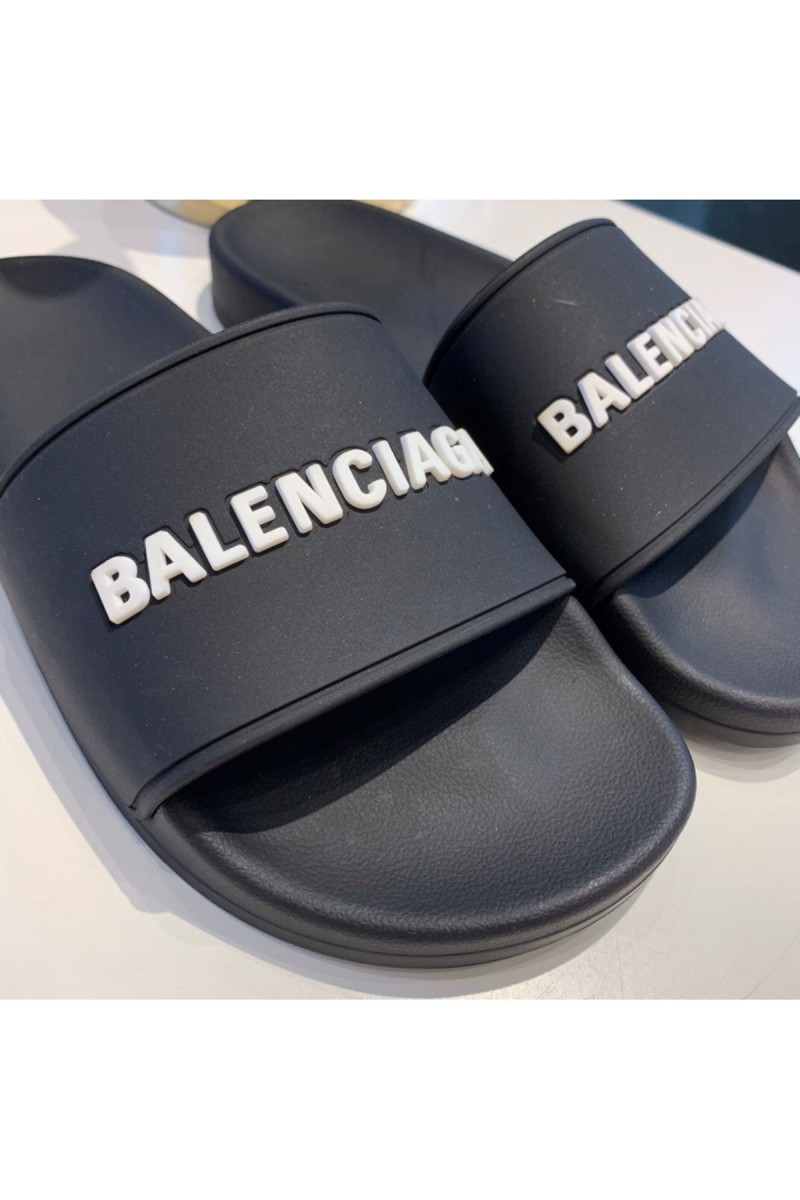 Balenciaga, Men's Slipper, Black