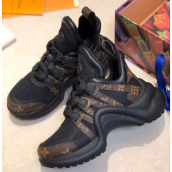 Louis Vuitton, Women's Sneaker, Black
