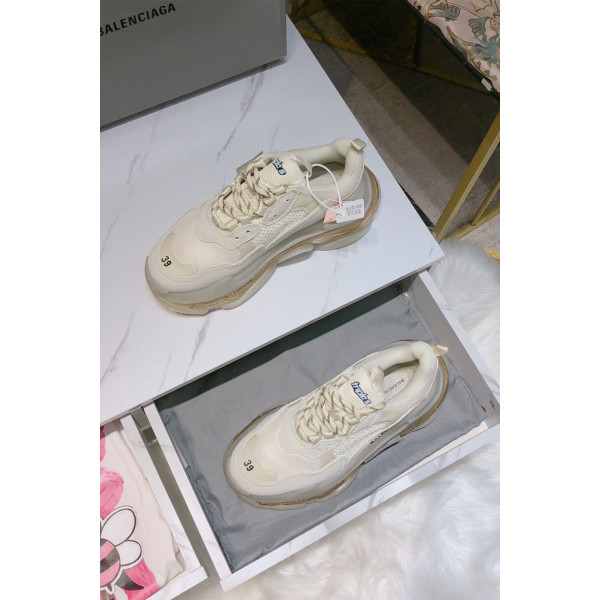 Balenciaga, Triple S, Women's Sneaker, Beige