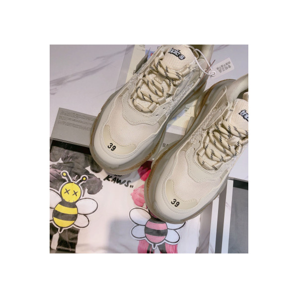 Balenciaga, Triple S, Women's Sneaker, Beige