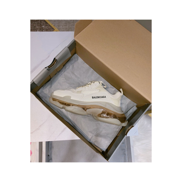 Balenciaga, Triple S, Women's Sneaker, Beige