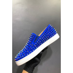 Christian Louboutin, Men's Loafer, Blue