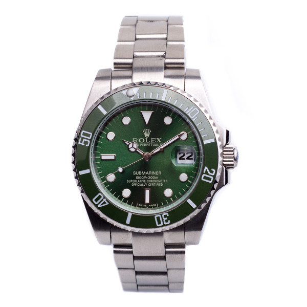 Rolex, Women's Watch, Submariner Date, Oyster 36 mm, Oystersteel/Green