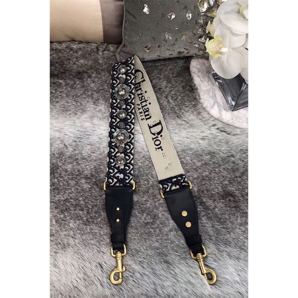 Christian Dior, Shoulder Strap, Black