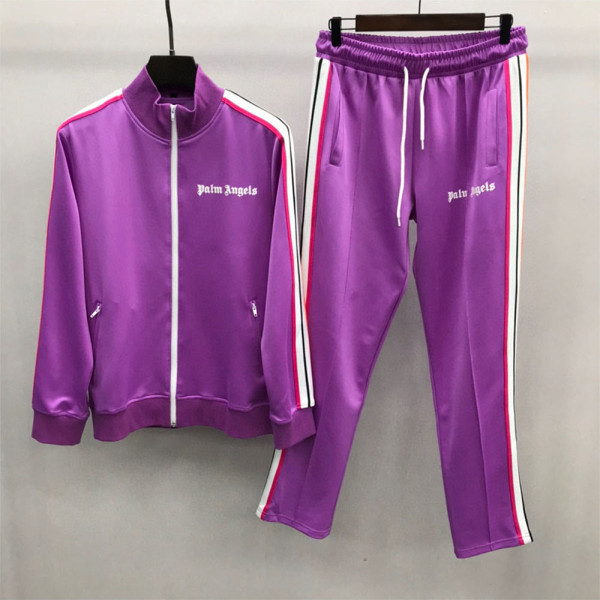 Palm Angels, Men's Tracksuit, Purple
