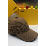 Fendi, Unisex Hat, Brown