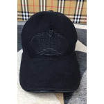 Prada, Unisex Hat, Black