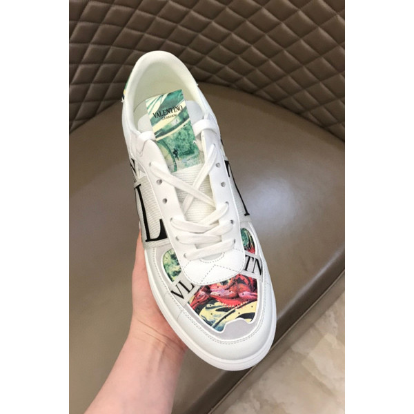 Valentino, Men's Sneaker, White