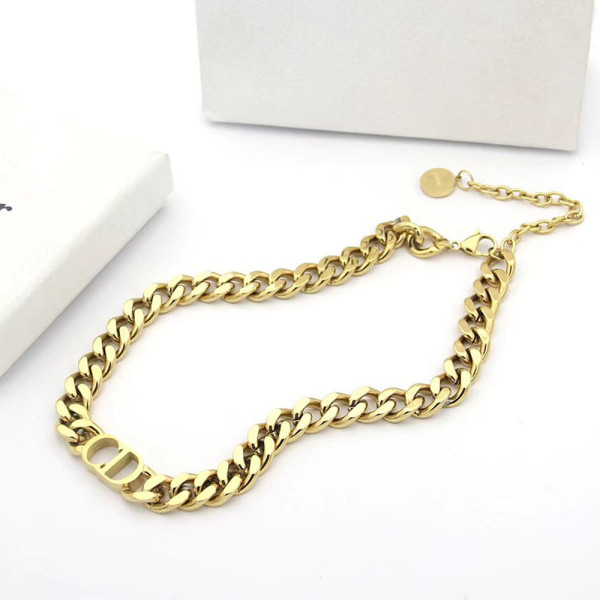 Christian Dior, Women's Necklace, Gold