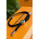 Louis Vuitton, Unisex Bracelet, Black