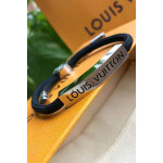 Louis Vuitton, Unisex Bracelet, Black