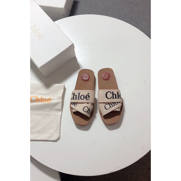 Chloe, Women's Slipper, Beige