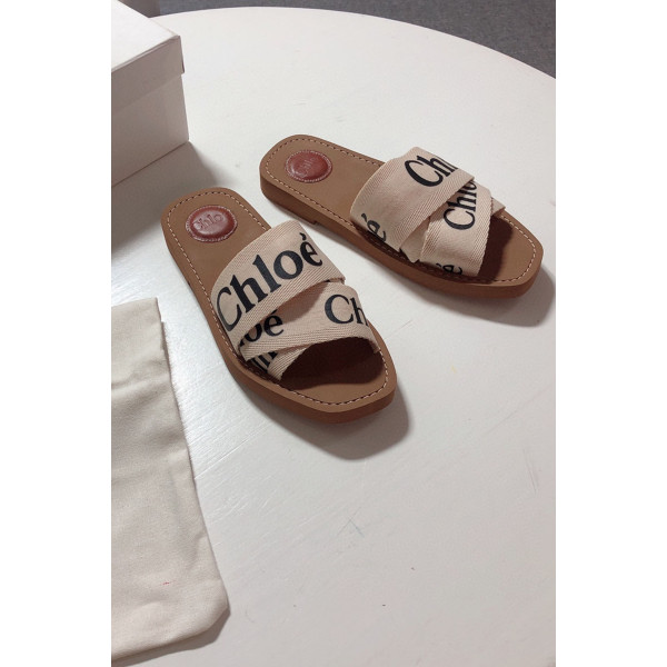 Chloe, Women's Slipper, Beige