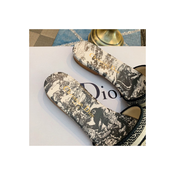 Christian Dior, Women's Slipper, Yellow