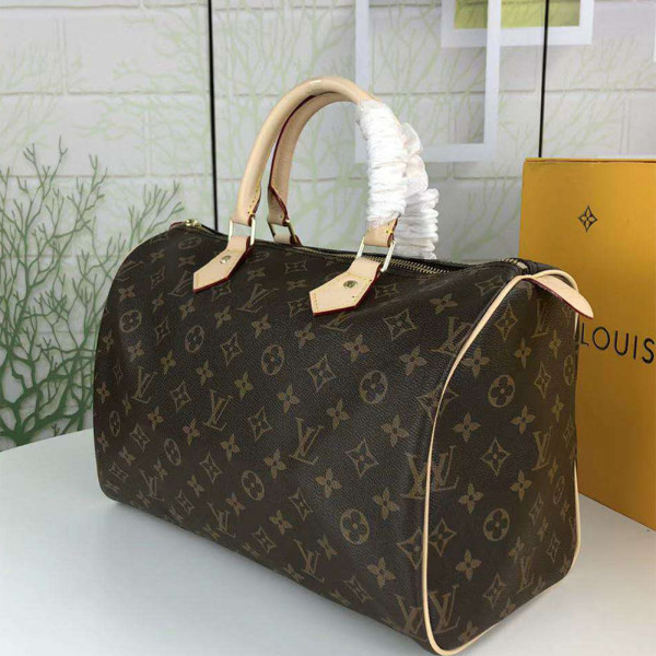 Louis Vuitton, Speedy, Women's Bag, Brown