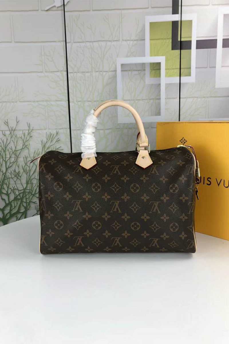 Louis Vuitton, Speedy, Women's Bag, Brown