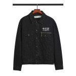 Off White, Men's Jeans, Black
