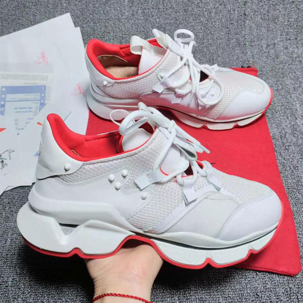 Christian Louboutin, Men's Sneaker, White