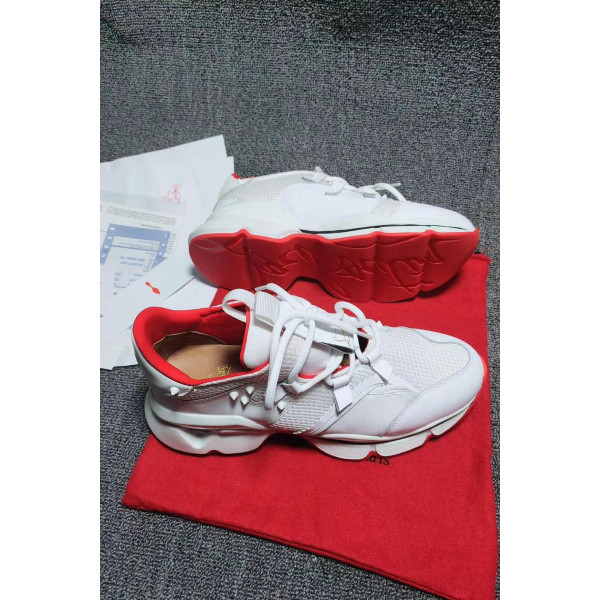 Christian Louboutin, Men's Sneaker, White